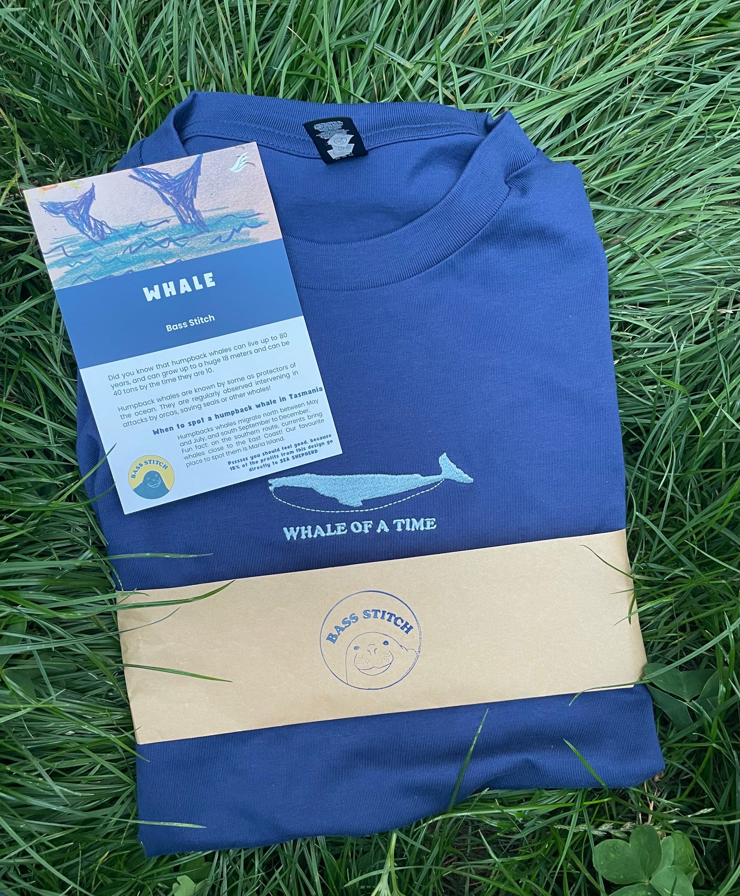 Whale of a Time - staple tee